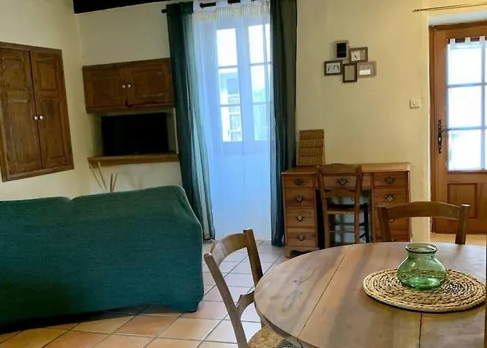 Maison Medievale Climatisee Avec Jardin * 몽파지에